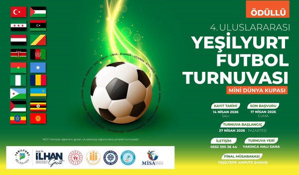 MİNİ DÜNYA KUPASI HEYECANI YEŞİLYURT’TA BAŞLIYOR