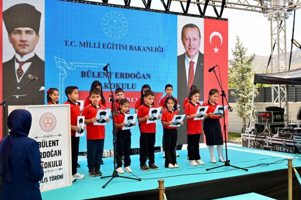 Bülent Erdoğan İlkokulu Törenle Hizmete Açıldı 