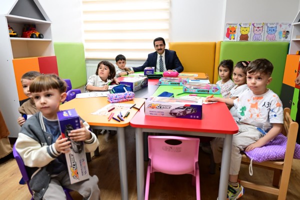 BATTALGAZİ BELEDİYESİ KREŞ VE GÜNDÜZ BAKIMEVİ HİZMETE AÇILDI 