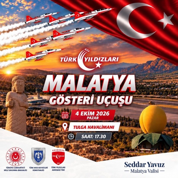 TÜRK YILDIZLARI MALATYA SEMALARINDA