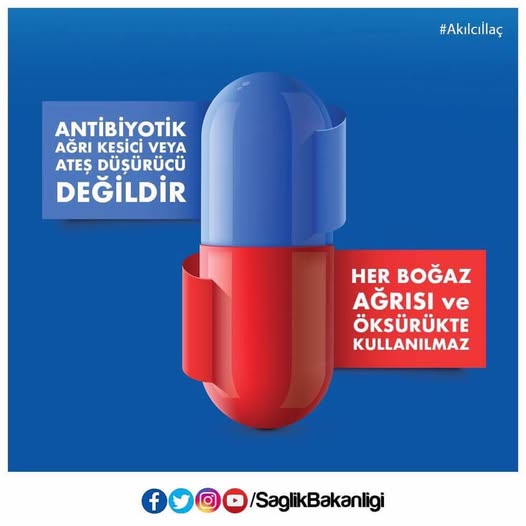 Antibiyotik ve Ağrı Kesiciler Masum Değil: Yanlış Kullanım Organlara Zarar Verebilir